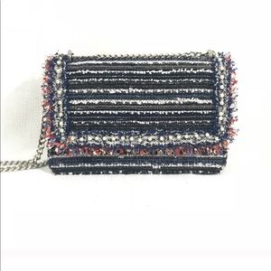 Zara tweed purse nwot